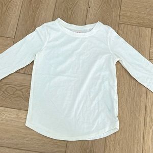 White glittery Cat and Jack shirt